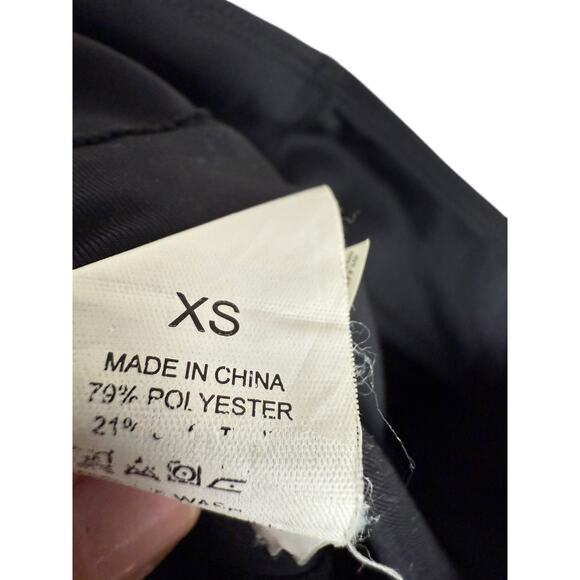 Kate Spade New York Black Flare Leg Drawstring High Waist Active Yoga Pants XS - Picture 8 of 8